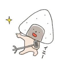 Onigiri Nori-kun 4 sticker #12105591