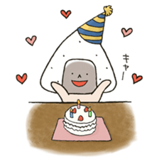 Onigiri Nori-kun 4 sticker #12105593