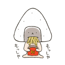 Onigiri Nori-kun 4 sticker #12105603