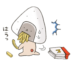 Onigiri Nori-kun 4 sticker #12105604