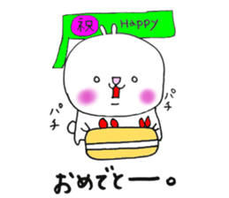 Mr.Rabbit Sticker sticker #12106099