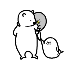 Animals of the Arctic sticker #12106636