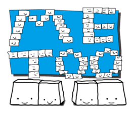 Feelings of the white box sticker #12106816