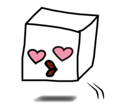 Feelings of the white box sticker #12106835
