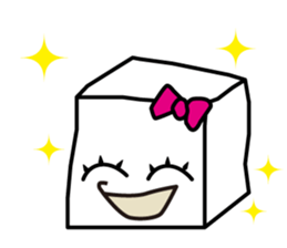 Feelings of the white box sticker #12106836
