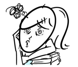 My face and emotion sticker #12106914