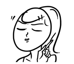 My face and emotion sticker #12106918