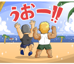 Muscles sticker #12107786