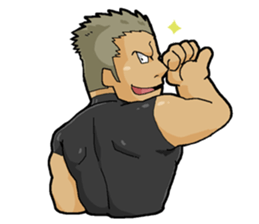 Muscles sticker #12107790