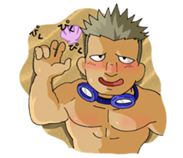 Muscles sticker #12107796