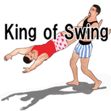 Boxer shorts Wrestling(En ver) sticker #12108148