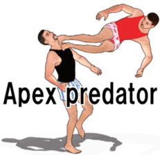 Boxer shorts Wrestling(En ver) sticker #12108149