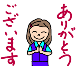 OL Yuriko's business Hen 2 sticker #12109251