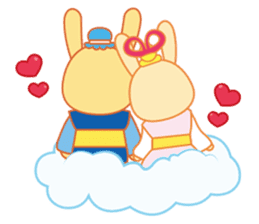 Suave Lapin - Chinese Valentine's Day En sticker #12109646