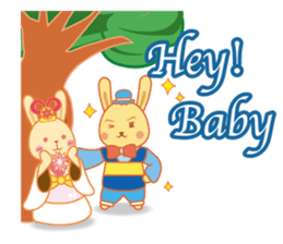 Suave Lapin - Chinese Valentine's Day En sticker #12109675