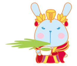 Suave Lapin - Chinese Valentine's Day En sticker #12109679