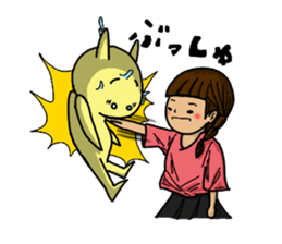 Tamyumaru~Yellow second son 2 sticker #12109789