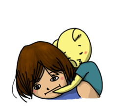 Tamyumaru~Yellow second son 2 sticker #12109800