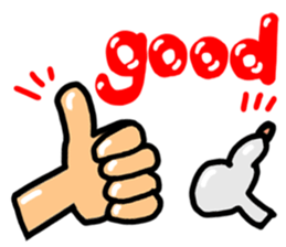 French bulldog and simple reaction 4. sticker #12109824