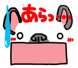 French bulldog and simple reaction 4. sticker #12109843