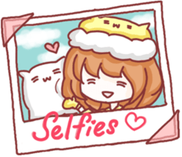 Pillow Girl 2 sticker #12109998