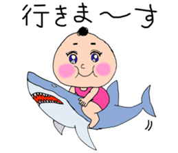 Animals and MOMOKO sticker #12110046