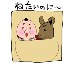 Animals and MOMOKO sticker #12110053
