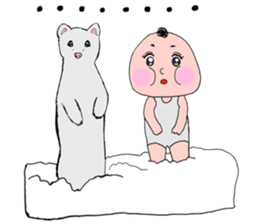 Animals and MOMOKO sticker #12110070