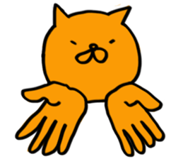 pin-up cat sticker #12110105