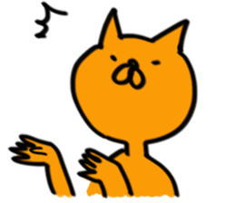 pin-up cat sticker #12110107