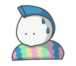 mohicansan sticker #12110288