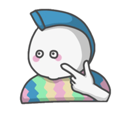 mohicansan sticker #12110292