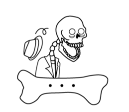 Skull-kun#2 sticker #12110626