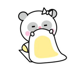 Panda-chan of cod roe lips sticker #12110774