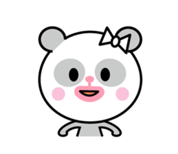 Panda-chan of cod roe lips sticker #12110784