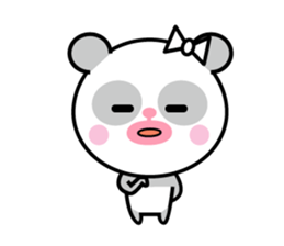 Panda-chan of cod roe lips sticker #12110789