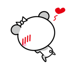 Panda-chan of cod roe lips sticker #12110794