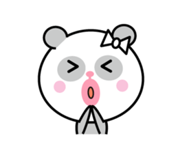 Panda-chan of cod roe lips sticker #12110800