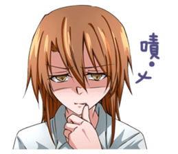 YURI girls sticker #12111161