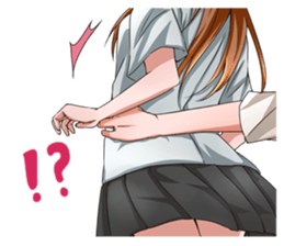 YURI girls sticker #12111168