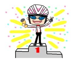 My Happy Weekend Bike Diary sticker #12111575