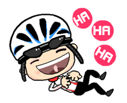 My Happy Weekend Bike Diary sticker #12111576