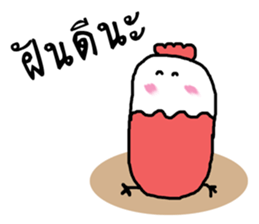 Capsule hen sticker #12111753