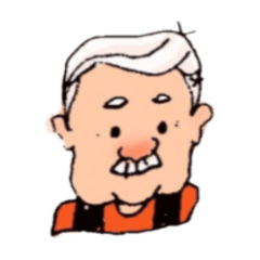 Cute Grandpa sticker
