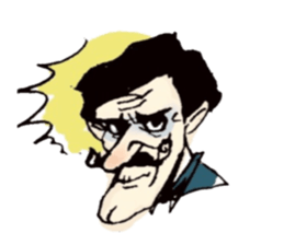 Cute Grandpa sticker sticker #12112298