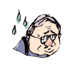 Cute Grandpa sticker sticker #12112307