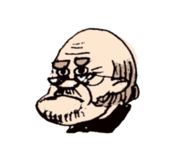 Cute Grandpa sticker sticker #12112314