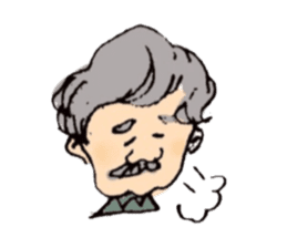 Cute Grandpa sticker sticker #12112315