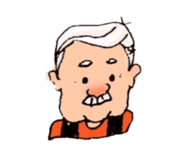 Cute Grandpa sticker sticker #12112324
