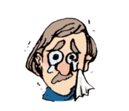 Cute Grandpa sticker sticker #12112331